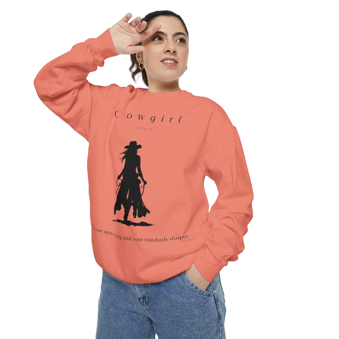 Garment-Dyed Sweatshirt