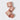 KITSCH Recycled Plastic XL Thermal Rollers 4-piece set in terracotta, showcasing large, heated rollers for styling hair.