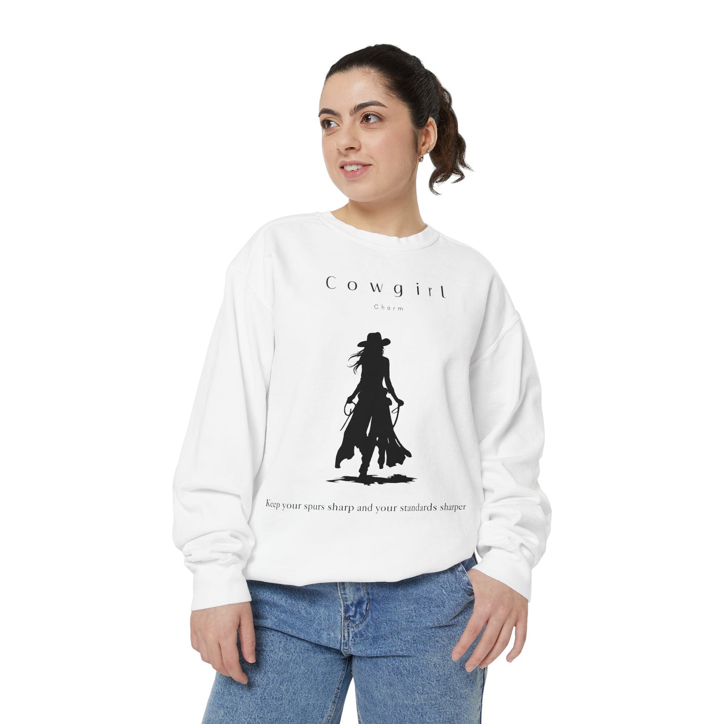 Garment-Dyed Sweatshirt
