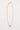 15" 18K Gold Plated Dainty Concho Necklace - Cowgirl Charm