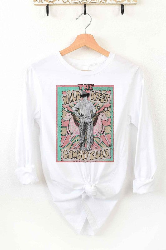 WILD WEST COWBOY LONG SLEEVE TEE