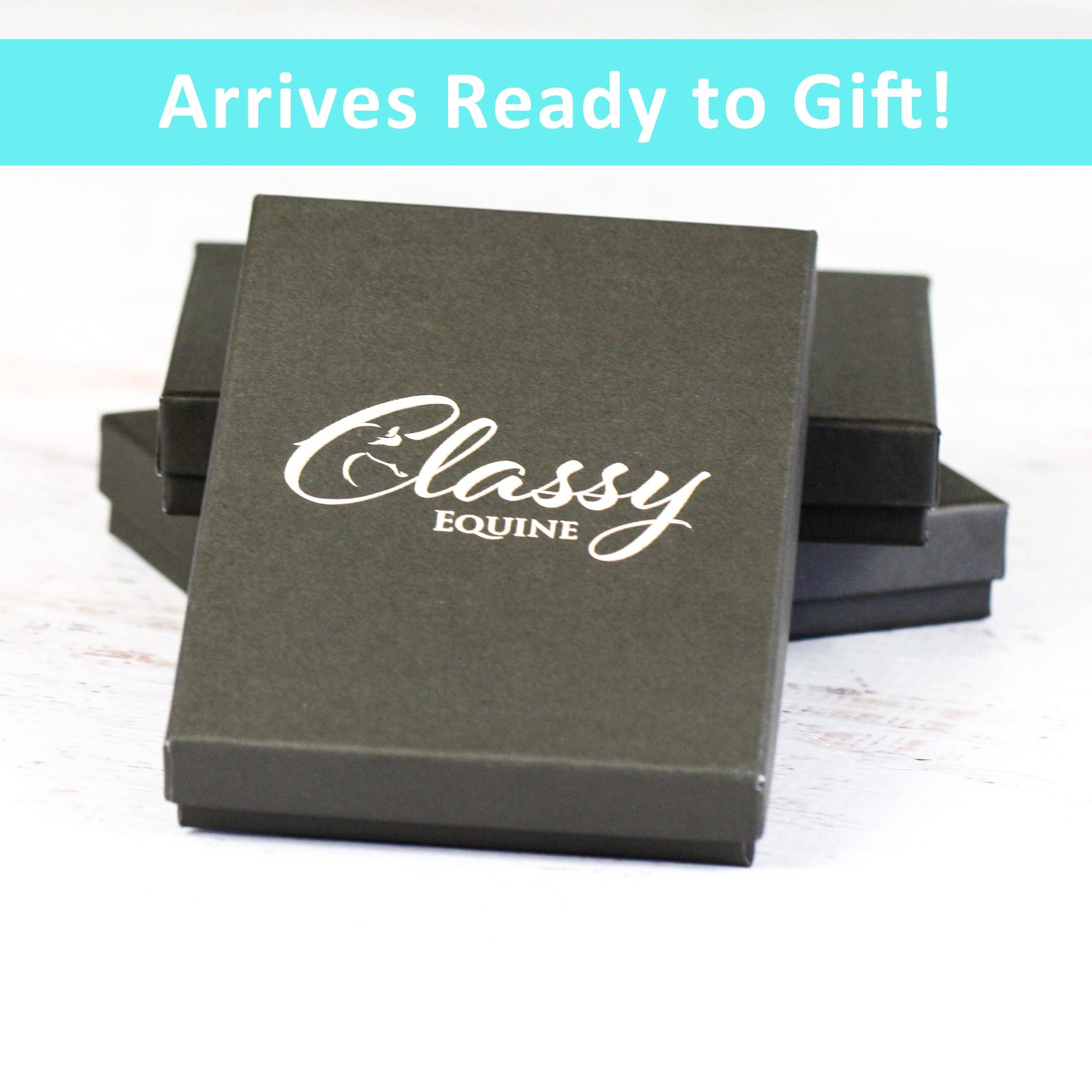 Blue Roan Western Ranch Quarter Horse Ornament