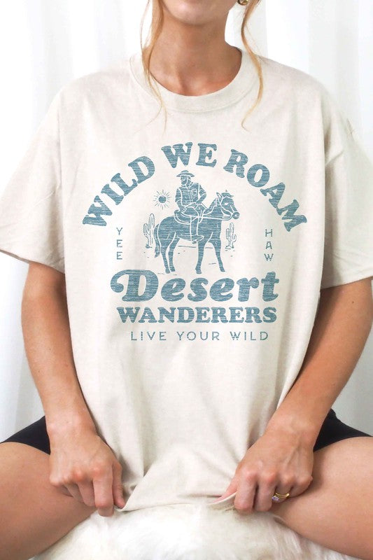 WILD WE ROAM GRAPHIC TEE