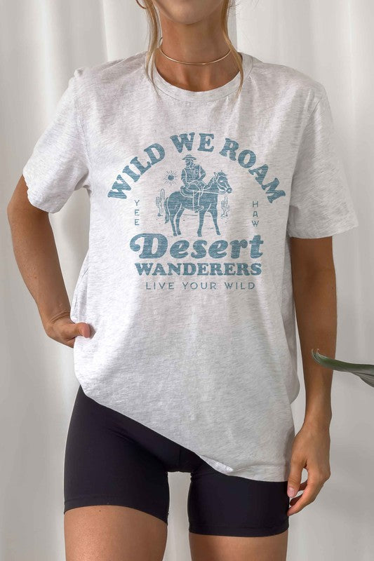 WILD WE ROAM GRAPHIC TEE