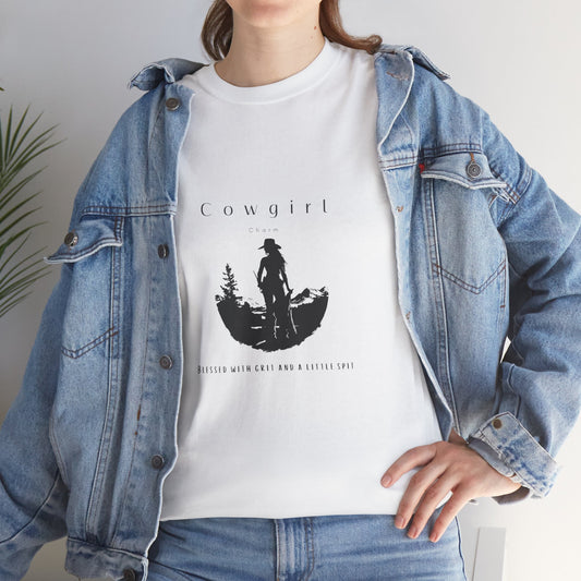 Cowgirl Charm Heavy Cotton Tee