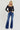 Risen Jeans Tummy Control High Rise Flare Elastic Band Jeans