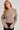 Mock Neck Open Back Tie Sweater
