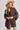 Blueivy espresso boucle blanket wrap cardigan, oversized western sweater with short sleeves and cozy textured fabric.