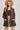 Blueivy Espresso Boucle Blanket Wrap Cardigan, oversized short sleeve western sweater with textured boucle fabric.