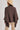 Blueivy Espresso Boucle Blanket Wrap Cardigan, oversized short sleeve western sweater with textured boucle fabric.