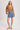 Blueivy mocha crochet bell sleeve cardigan with open knit design and button closure, short sleeve boho sweater for women.