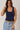 U-neck Sleeveless Button Detail Rib Top