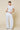 Blue Stripe Crochet Knit Matching Lounge Set | Cowgirl Charm Boutique