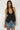 Lovelle Deep V-neck Babydoll Asymmetrical Lace Halter Top