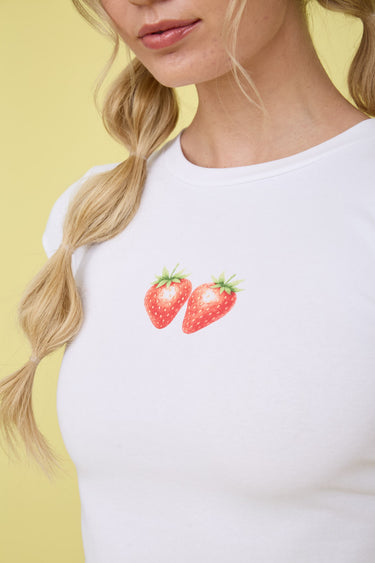 Strawberry Graphic Short Sleeve