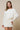 Ivory Ribbed Dolman Sleeve Boat Neck Sweater