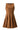 Western Brown Faux Suede Fit & Flare Mini Dress