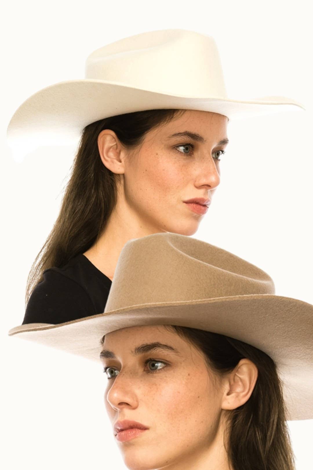 100% Australian Wool Western Cattleman Cowboy Hat Adjustable