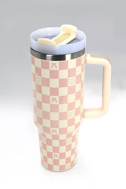 40oz stainless steel tumbler by JOSSLYN, versatile drinkware for home and gifts, with a sleek design and durable construction.