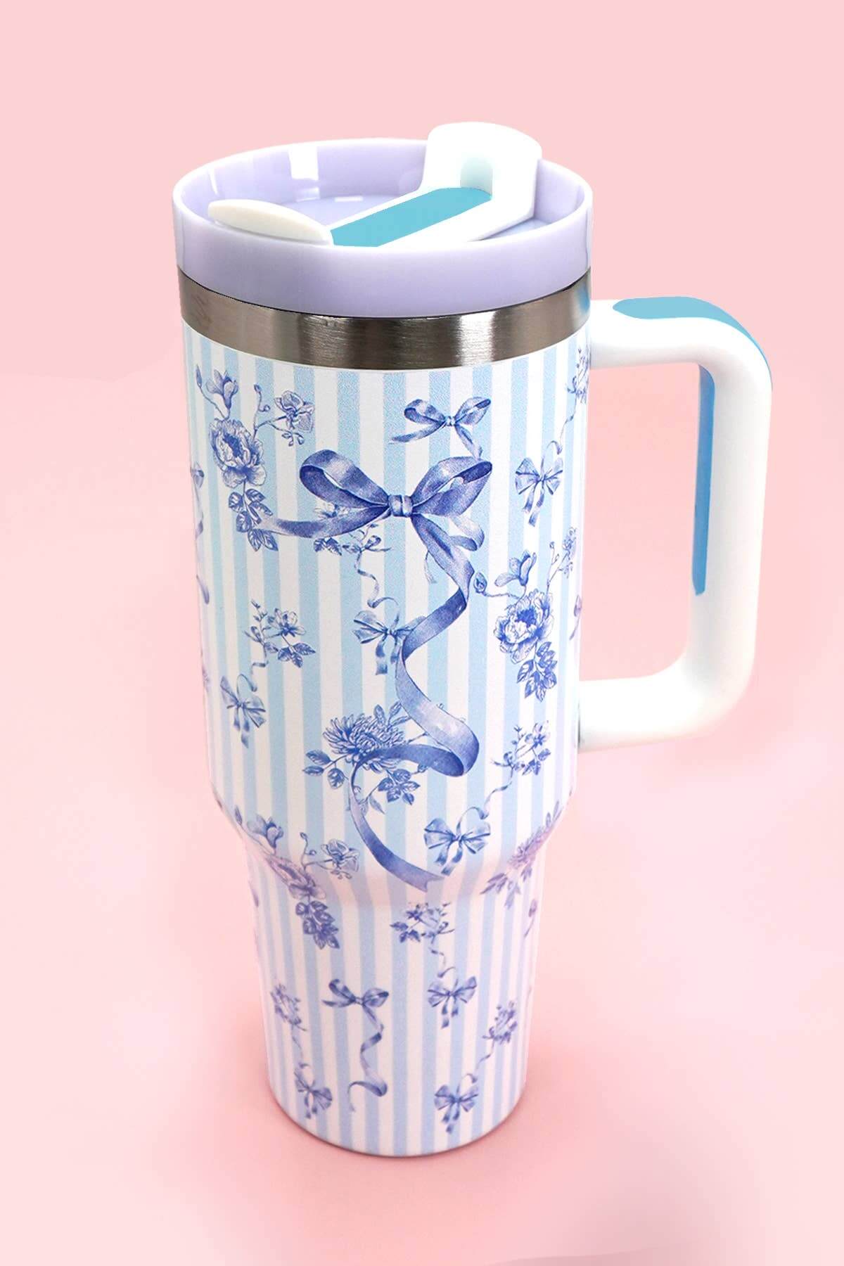 40oz stainless steel tumbler by JOSSLYN, all styles, for drinks, durable home and gift drinkware.