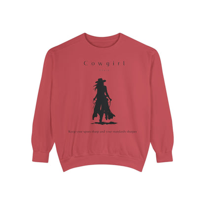 Garment-Dyed Sweatshirt