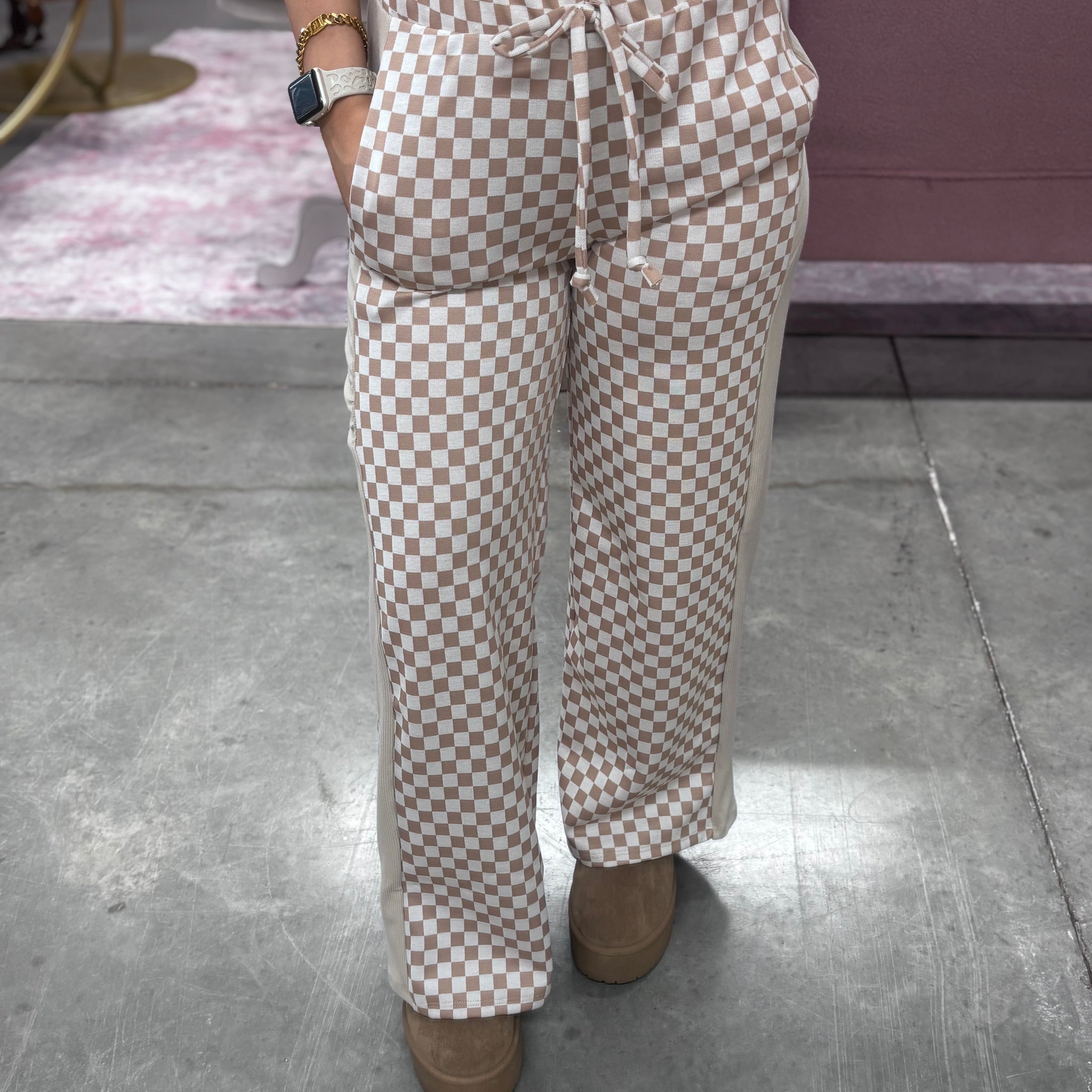 Checkered Lounge Pants