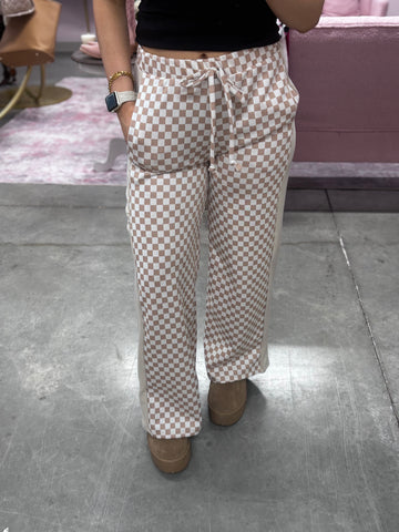 Checkered Lounge Pants