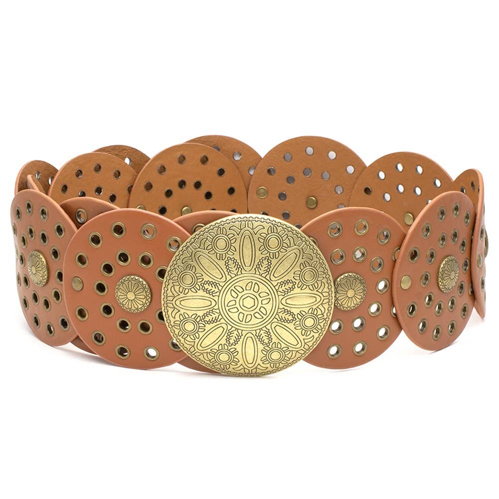 DOUBLE LINER Y2K BOHO DISC BELT