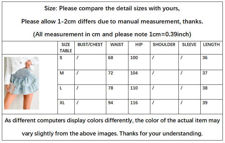 Denim Pleated Mini Skirt