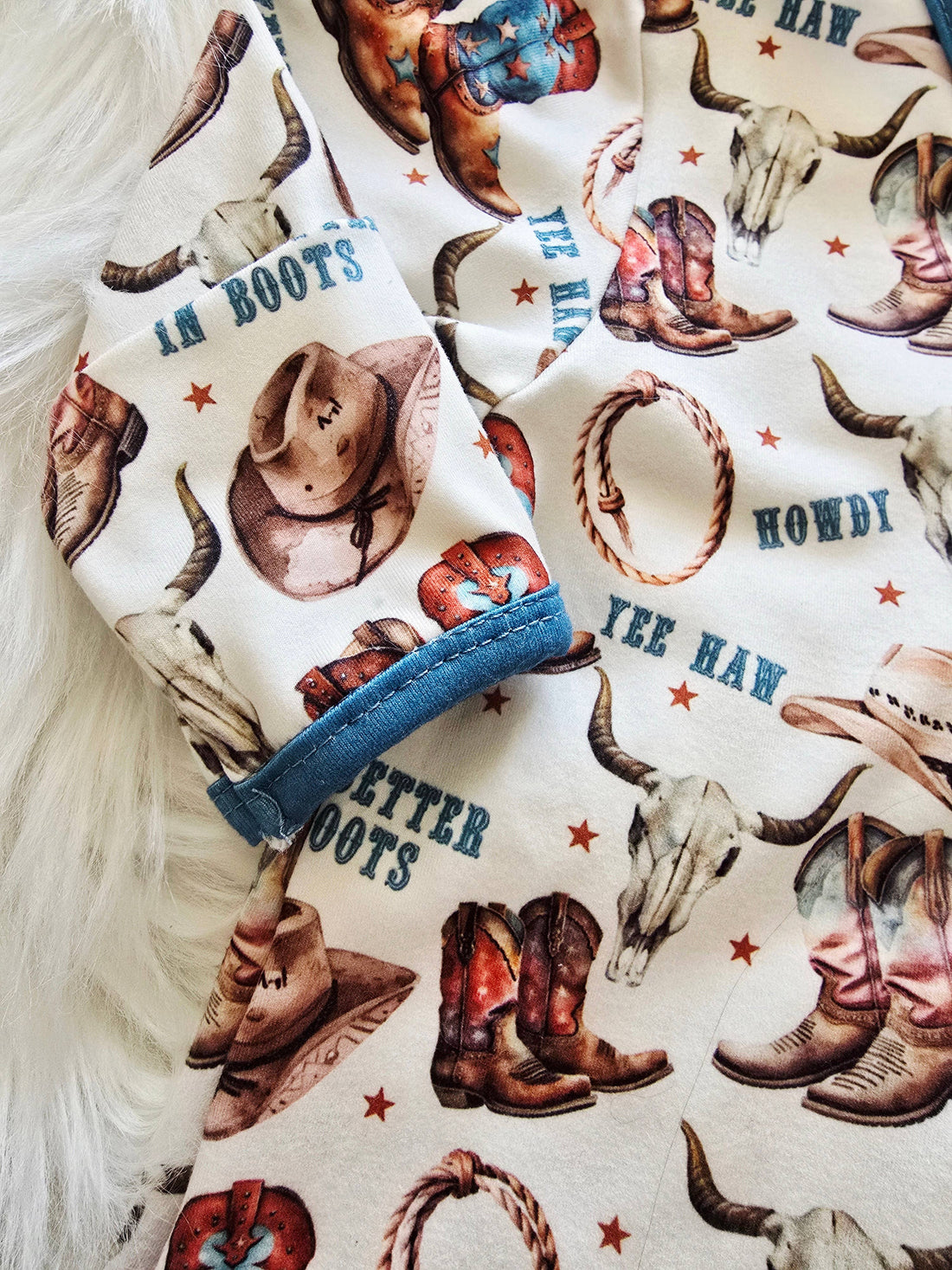Baby Boy Boutique Sleeper - Life is Better In Boots