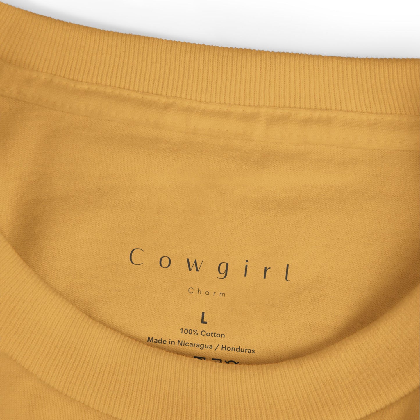 Cowgirl Charm Heavyweight Cotton Tee