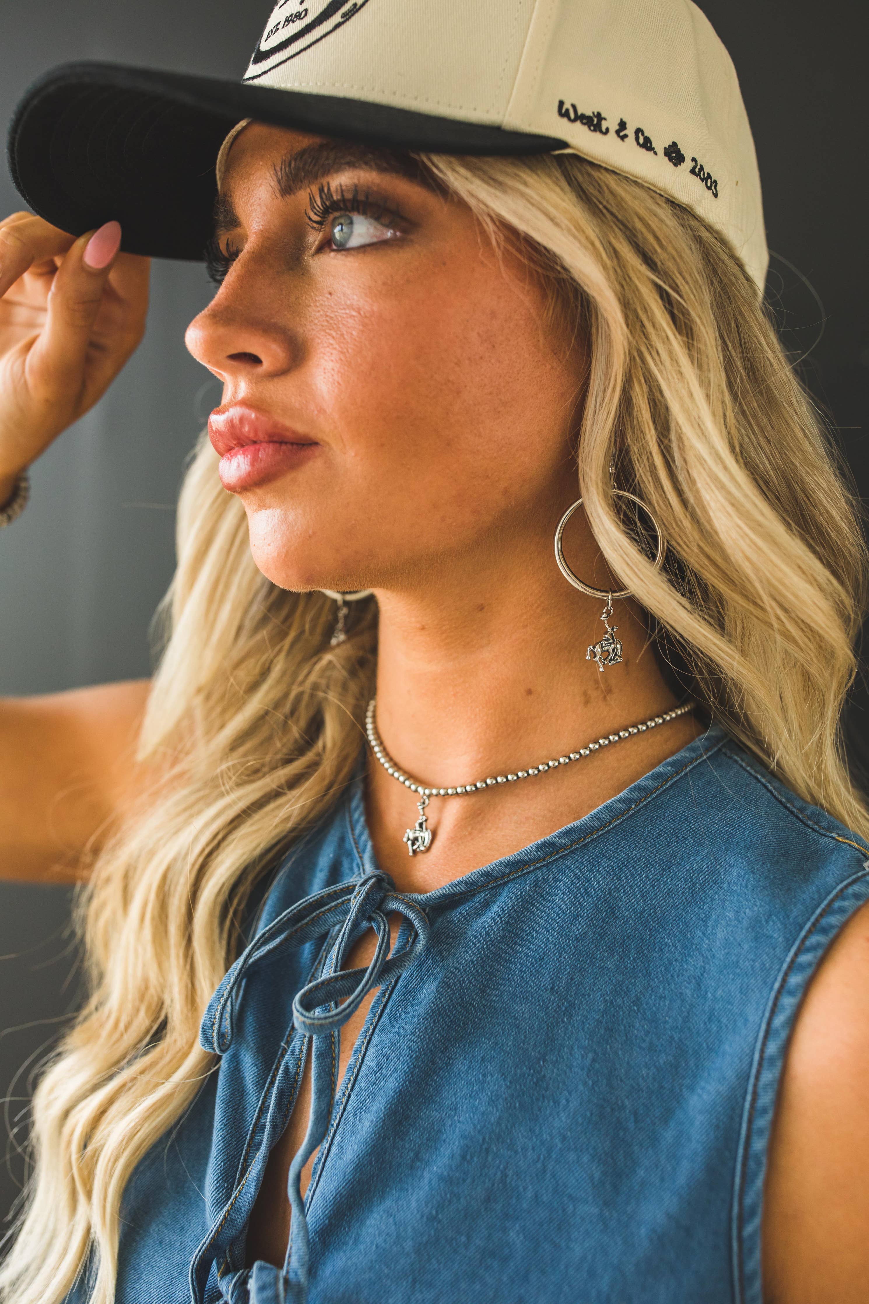 3" 18K Gold Plated Hoop Earring on Fishook with Bucking