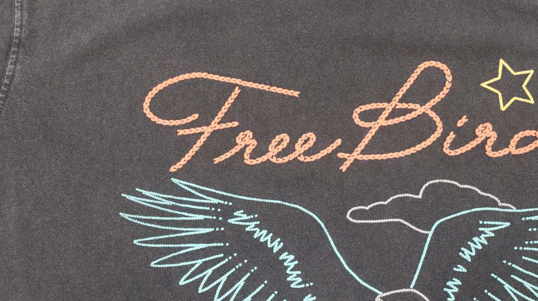 Free Bird Wild Spirt Grahpc Tee