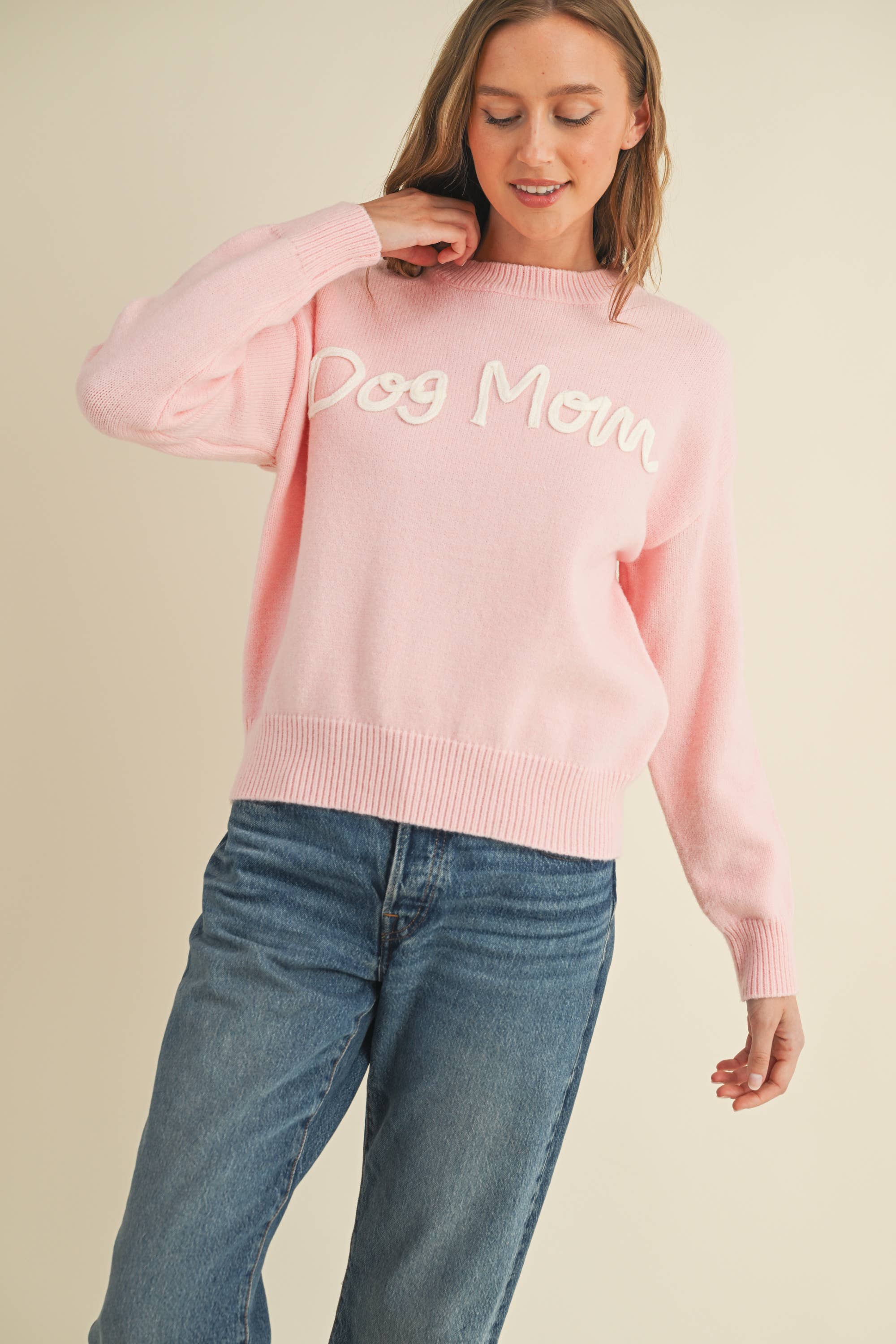 DOG MOM SWEATER