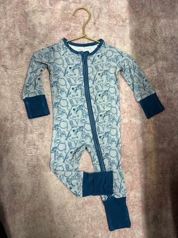 Bamboo Blue Western Sleeper