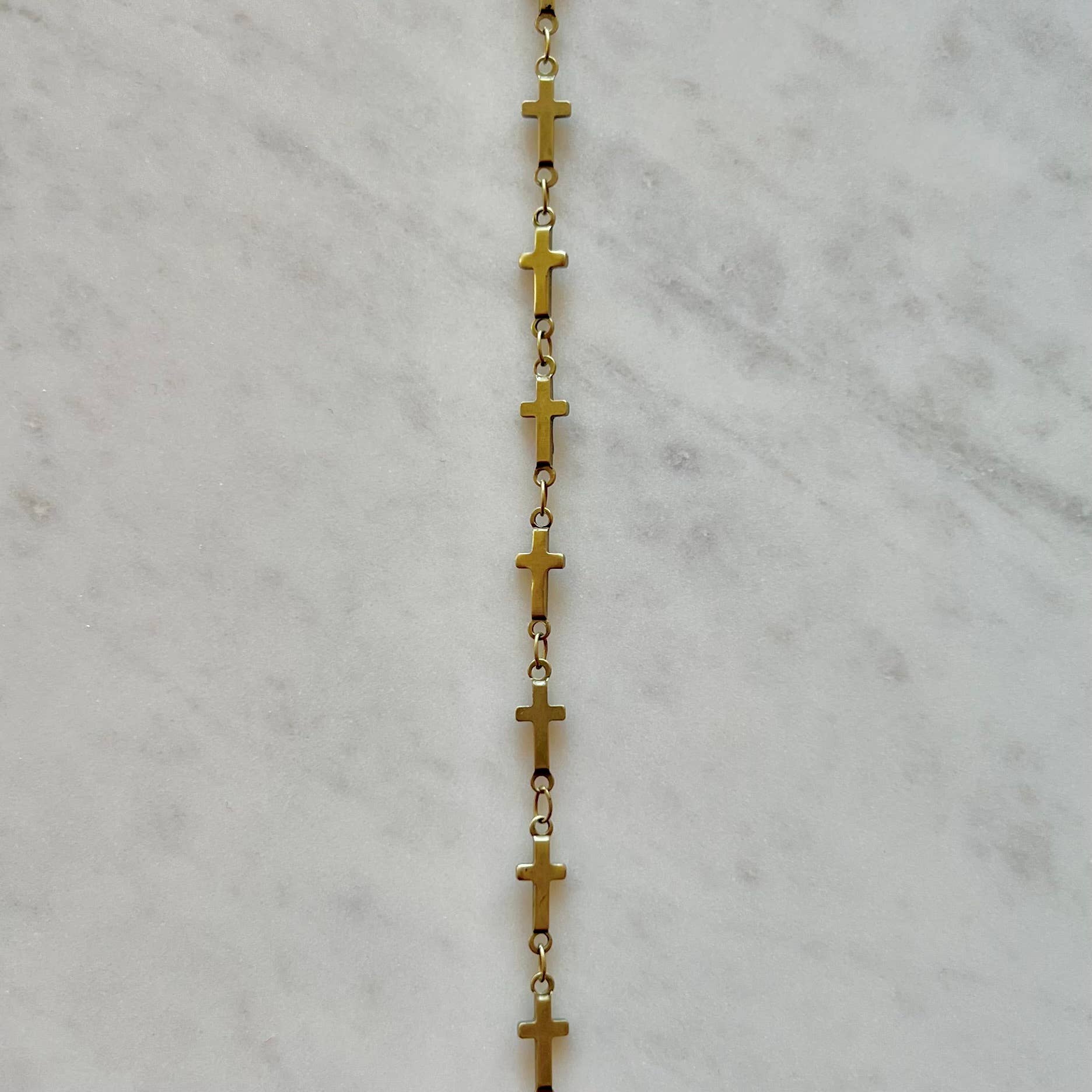 Antique Bronze Cowboy Hat Chain 