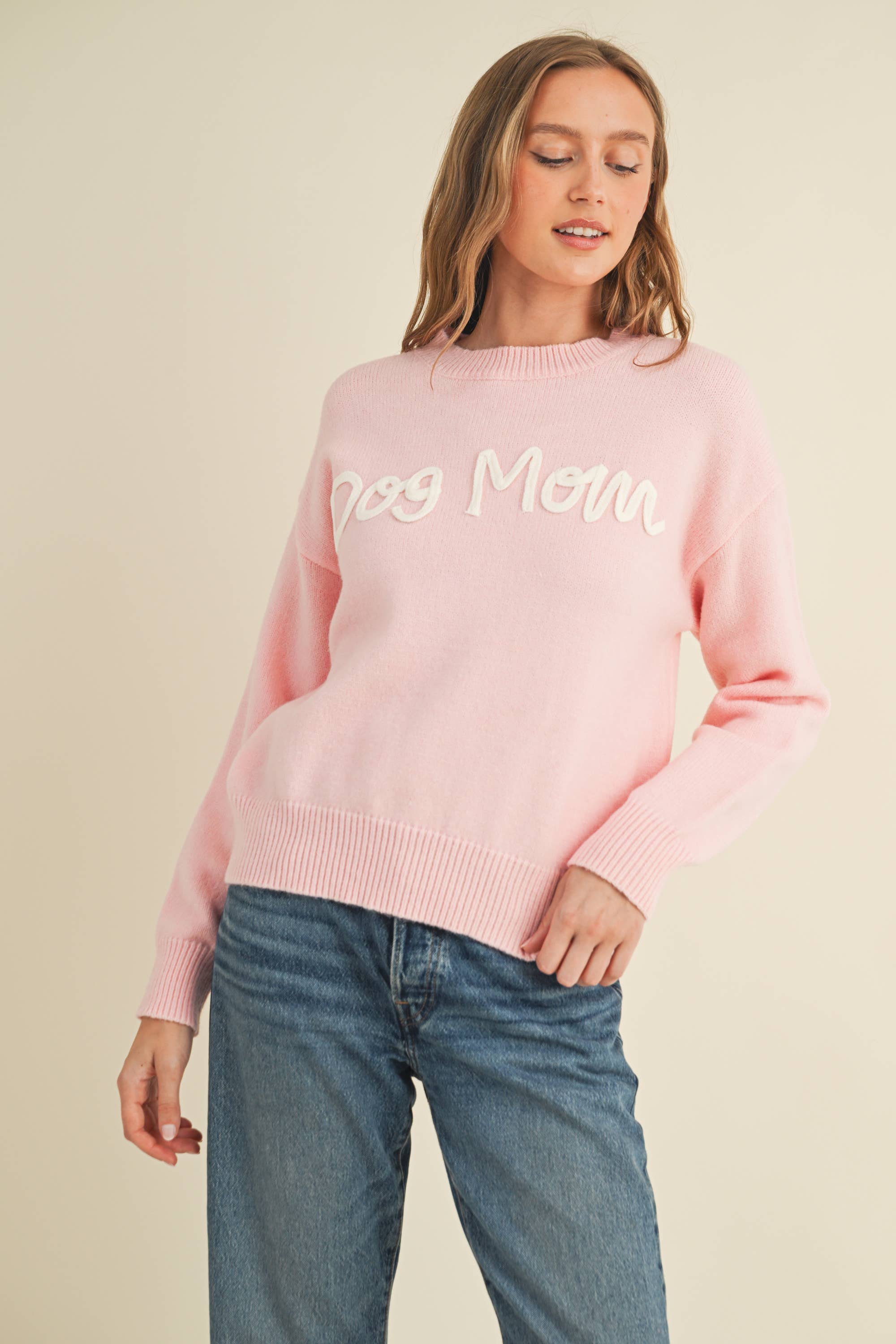 DOG MOM SWEATER