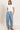 HYFVE Starstruck appliqué lounge pants in dusty blue with star design and relaxed fit, comfortable for casual wear.