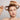 KITSCH Recycled Plastic XL Thermal Rollers 4-piece set in terracotta, large size for creating volume and waves in hair.