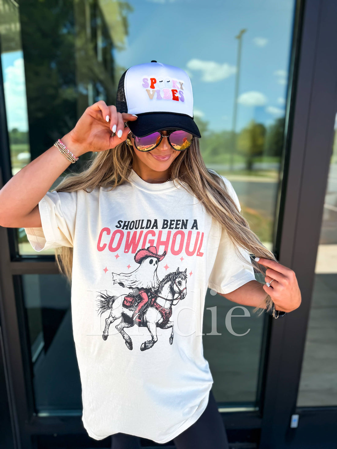 Shoulda Been A Cowghoul Ivory Graphic Tee