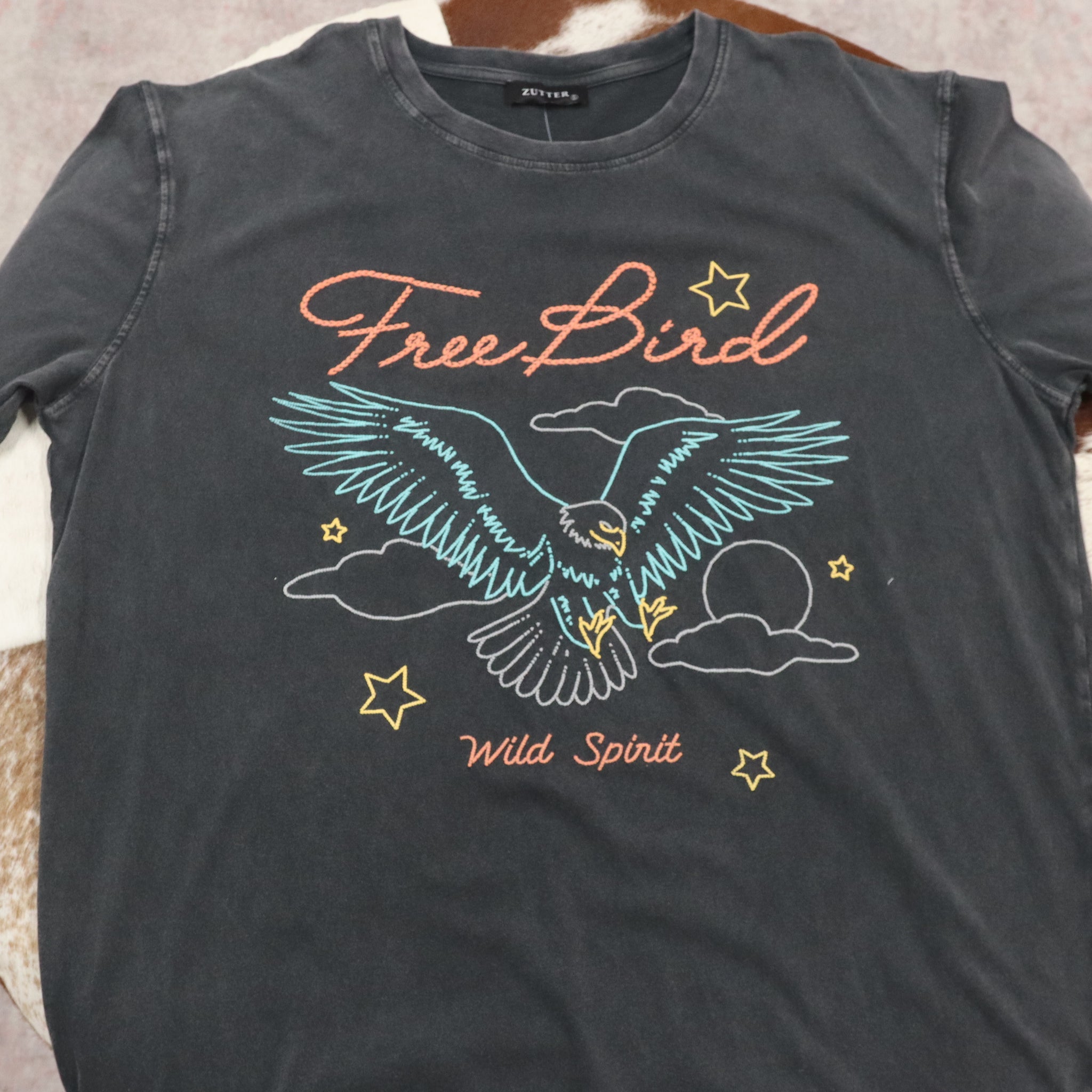 Free Bird Wild Spirt Grahpc Tee