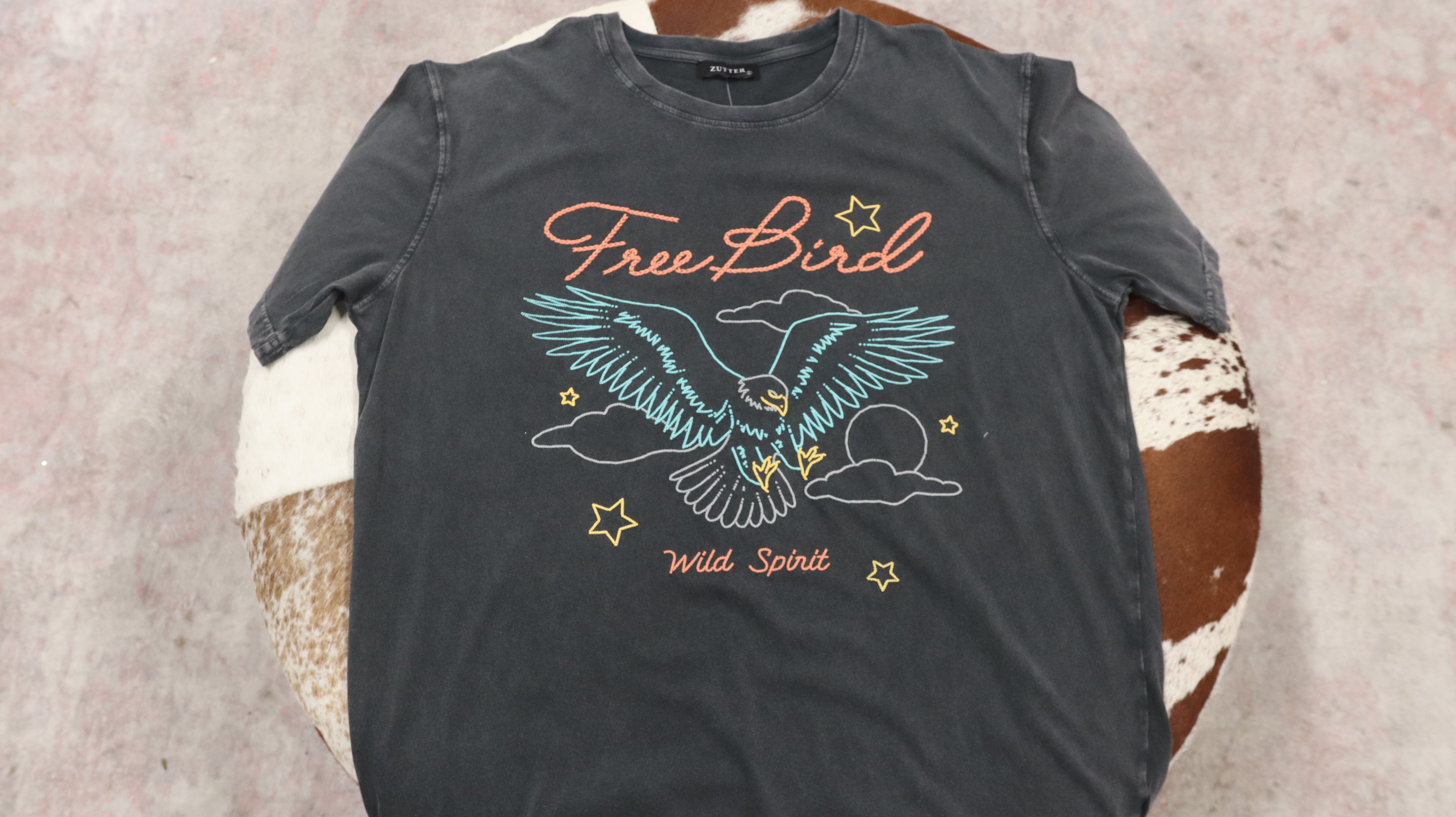 Free Bird Wild Spirt Grahpc Tee