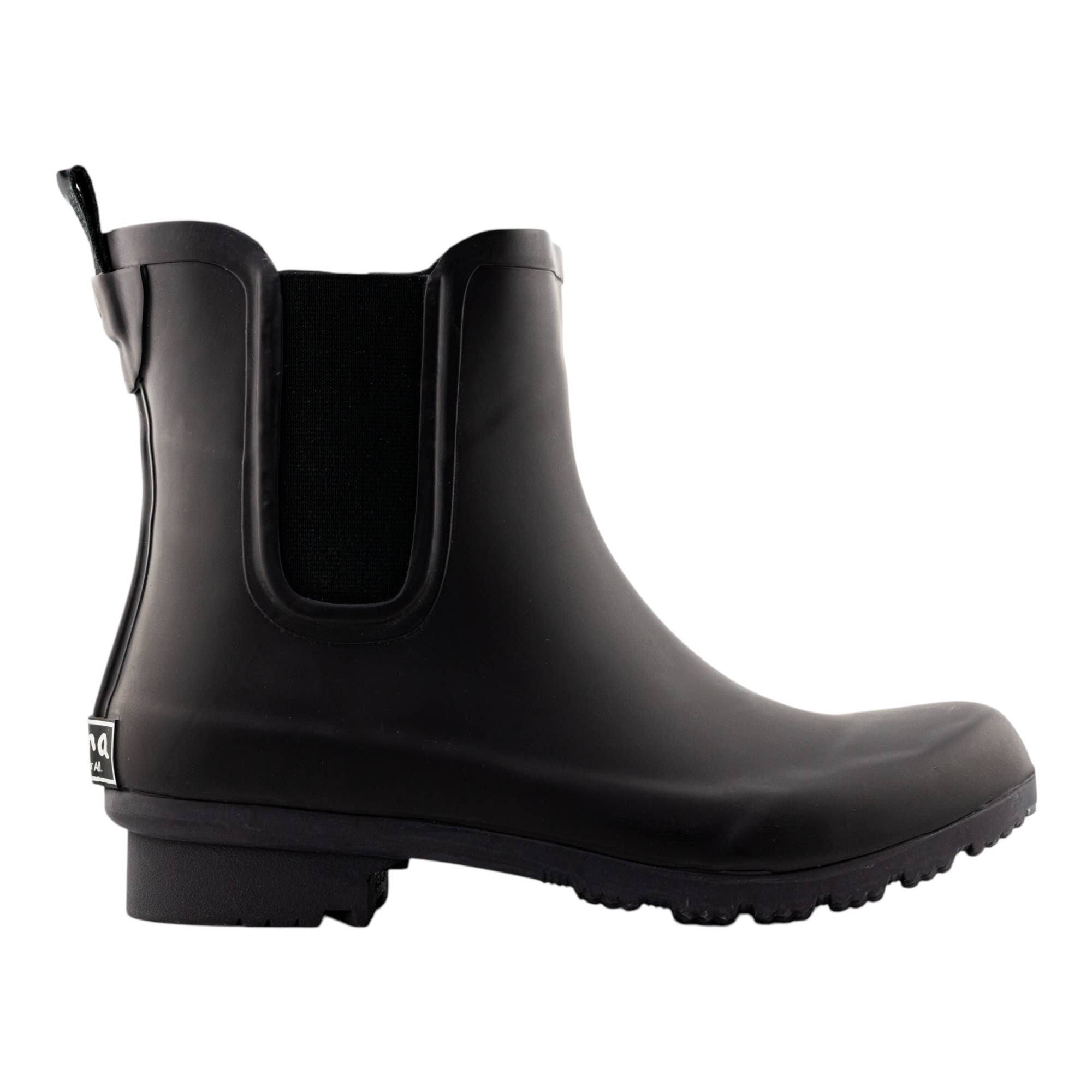 CHELSEA MATTE EGGPLANT WOMEN'S ANKLE RAIN BOOTS