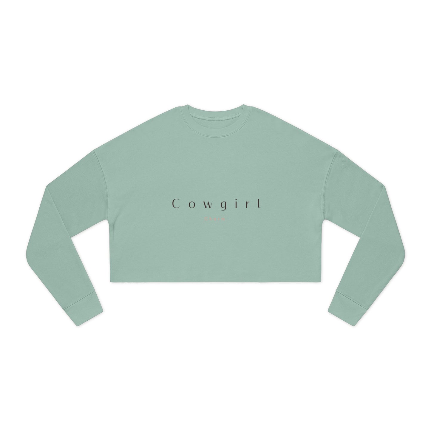 Cowgirl Charm Women's Cropped Sweatshirt
