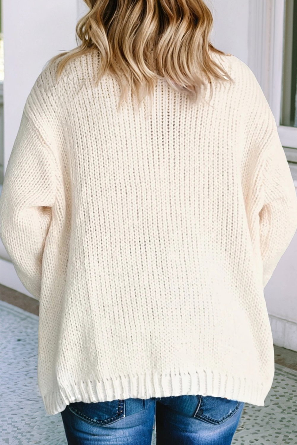 Pumpkin Sweater Cardigan