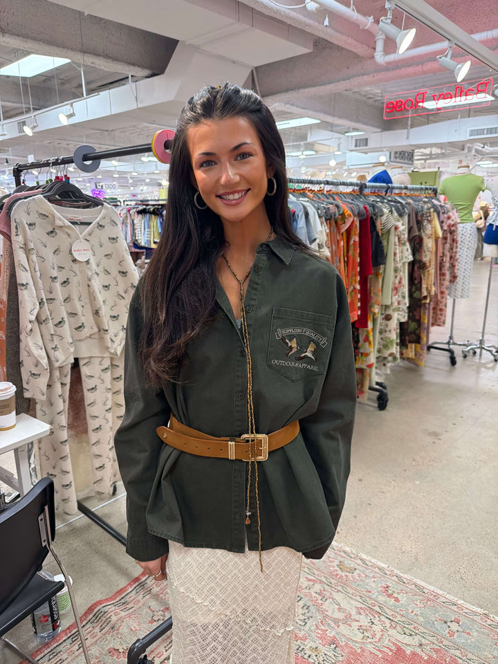 Bailey Rose Button Down duck shirt