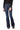 HAALA Denim BELLA : Trouser Flare (Deep Ocean) navy stitch