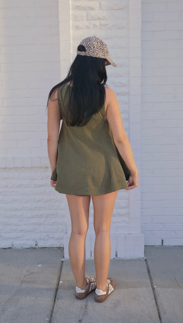 ee:some Elastic Waist Side Pocket Top