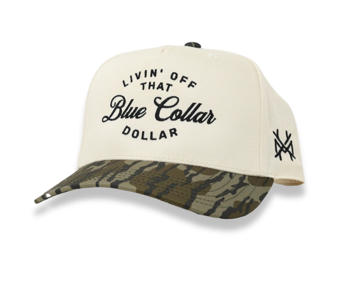 Livin off that blue collar Hat