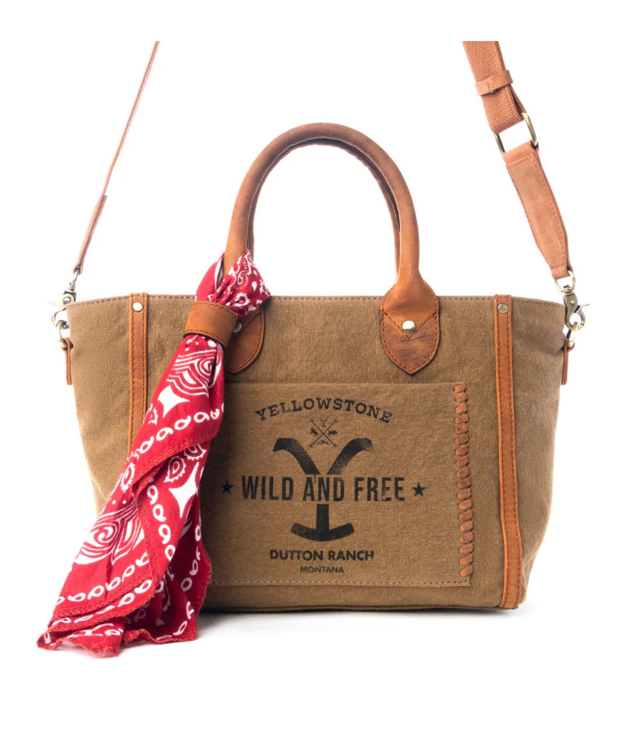 Yellowstone Montana Crossbody with Scarf